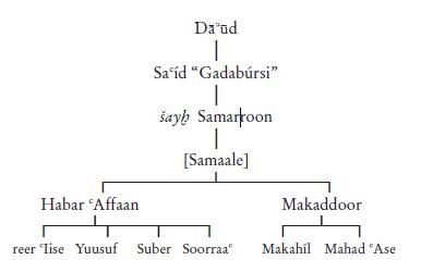 Sewasew Gadabuursi ethnography